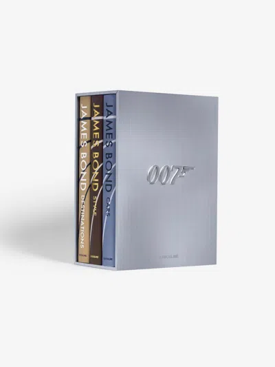 Assouline James Bond Trilogy With Slipcase In Multi