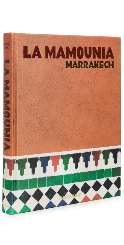 Assouline La Mamounia 100th Anniversary Book Orange In Multi