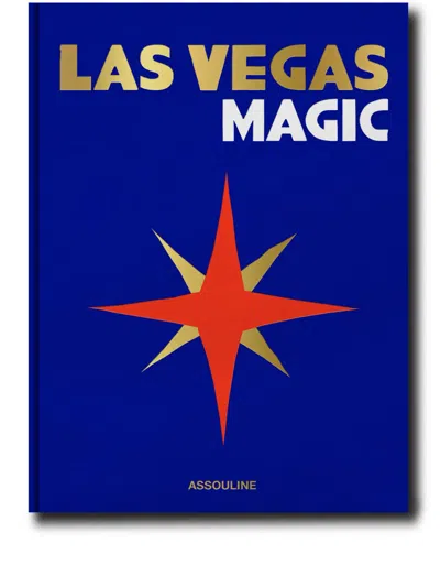 Assouline Las Vegas Magic Book In Blue