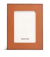 Assouline Leather Heritage Frame In Brown