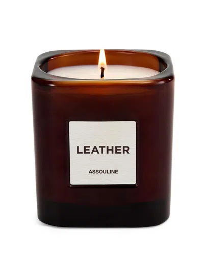 Assouline Leather Scented Candle