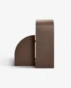 Assouline Leather Left Cubist Bookend