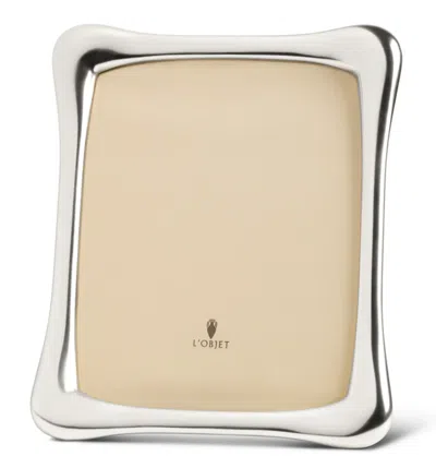 Assouline L'objet - Anton Frame - Platinum- 8x10 In Silver