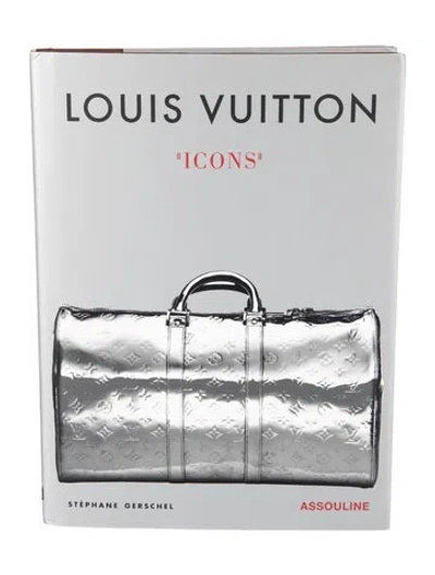 Pre-owned Assouline Louis Vuitton: Icons In Grey