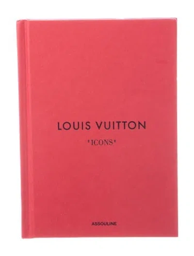 Pre-owned Assouline Louis Vuitton: Icons In Red