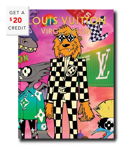 Assouline Louis Vuitton: Virgil Abloh (classic Cartoon Cover) By Anders Christian Madsen With $20 Credit