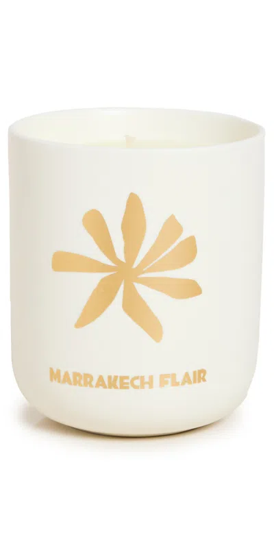 Assouline Travel From Home Marrakech Flair Scented Candle In Neutral