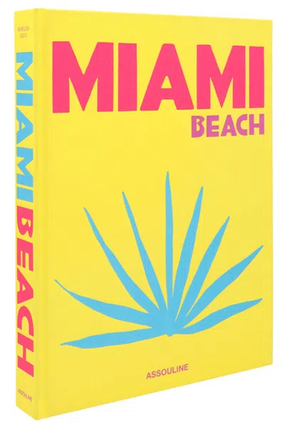 Assouline 'miami Beach' Book In Yellow