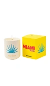 Assouline Miami Beach Travel From Home Candle In Yellow