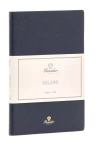 Assouline Notebook Milano - Franzi -19x25 - Blue- Gold Edge