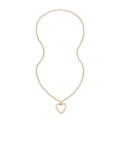 Assouline Open-heart Chain Necklace In Gold