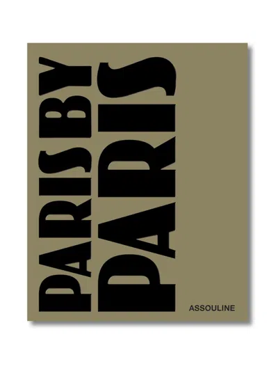 Assouline Paris By Paris Book In Orange