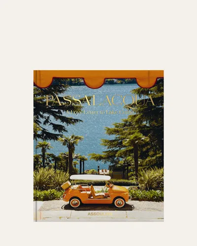 Assouline Passalacqua: A Love Letter To Lake Como Book In Animal Print