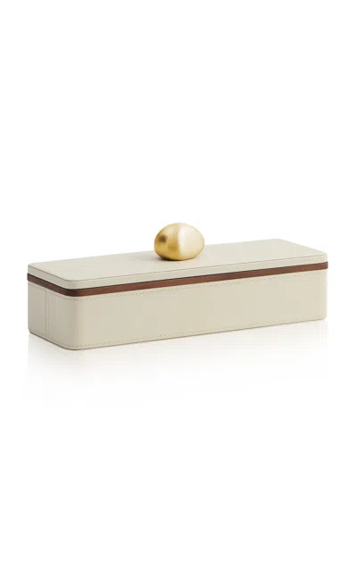 Assouline - Pebble Domino Set - Stone - Off-white In Neutral