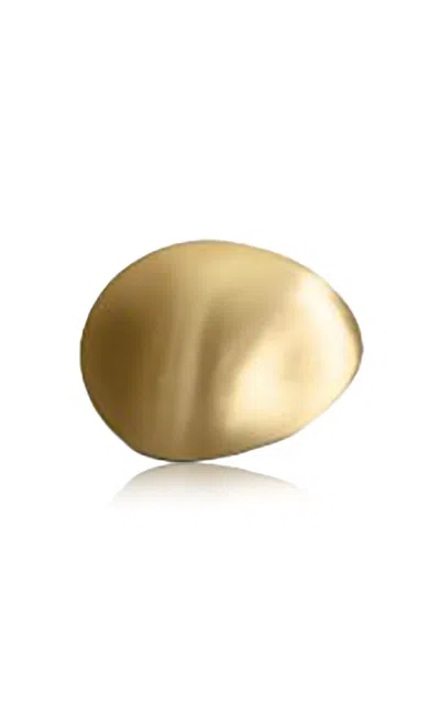 Assouline - Pebble Paperweight - Brass - Brown In Gold