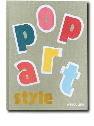 Assouline Pop Art Style Book In Green
