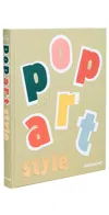 Assouline Pop Art Style Book In Green Multi
