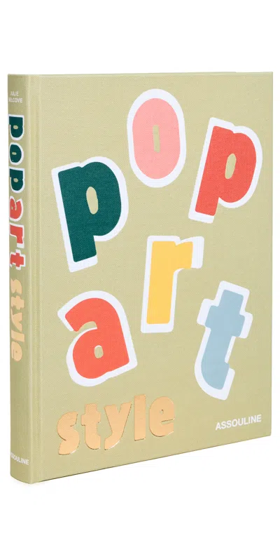 ASSOULINE POP ART STYLE GREEN MULTI