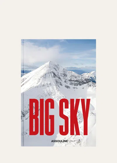 Assouline Publishing Big Sky Book By Barbara Rowley In Blue