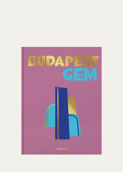Assouline Publishing Budapest Gem Book By Andras Torok In Blue