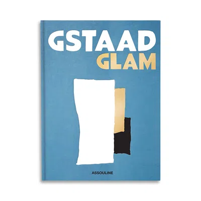 Assouline Publishing Gstaad Glam Book In Blue