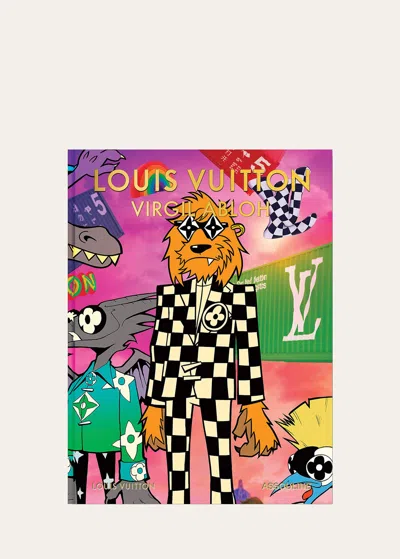 Assouline Publishing Louis Vuitton: Virgil Abloh Classic Cartoon Cover Book By Anders Christian Madsen
