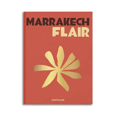 Assouline Publishing Marrakech Flair Book In Orange