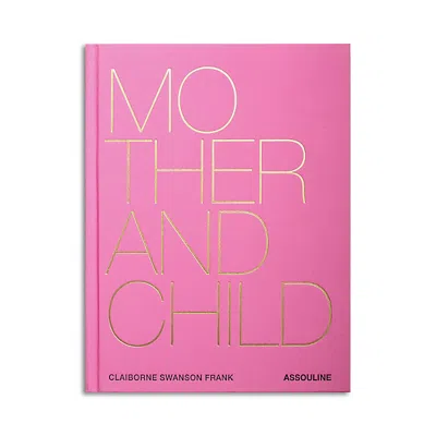 Assouline Publishing Mother And Child Book In Pink