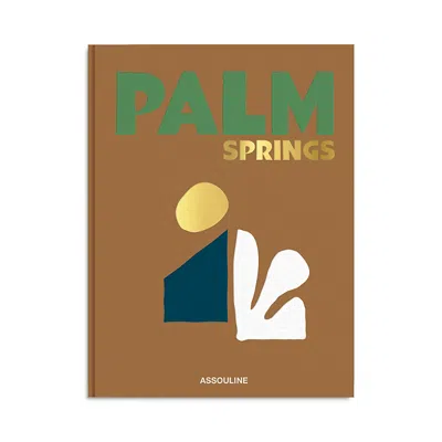 Assouline Publishing Palm Springs Book In Brown