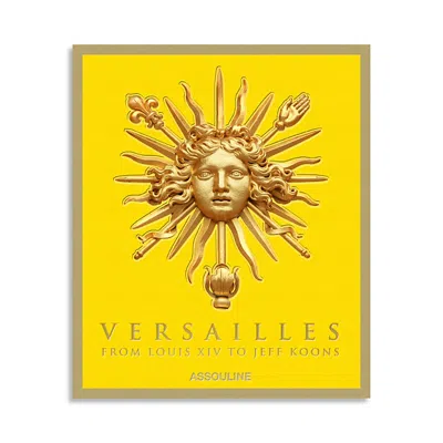 Assouline Publishing Versailles: From Louis Xiv To Jeff Koons Book In Yellow