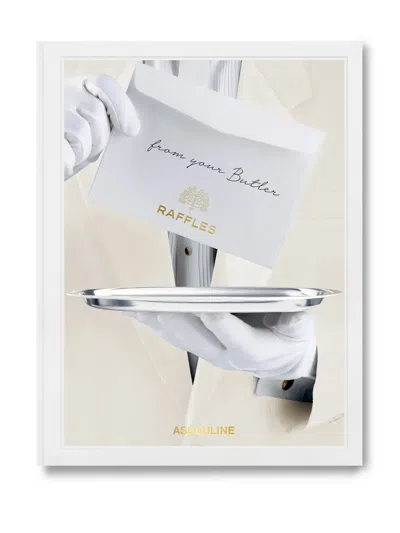 Assouline Raffles By Derek C. Blasberg Hardcover Book In White