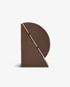 Assouline Right Cubist Bookend - Brown