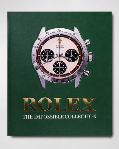 Assouline Rolex: The Impossible Collection Book By Fabienne Reybaud In Green