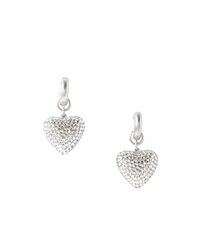 Assouline Silver Heart Earrings