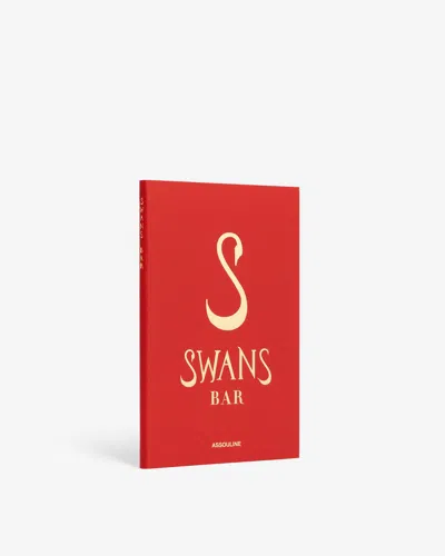 Assouline Swans Bar In Red