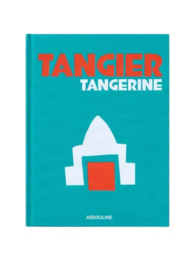 Assouline Tangier Tangerine Book In Blue
