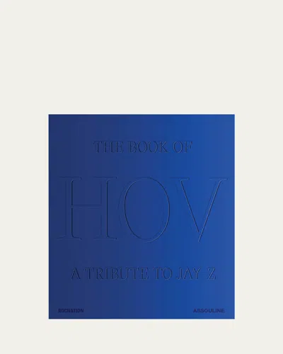 Assouline The Book Of Hov: A Tribute To Jay-z (ultimate) Book In Blue