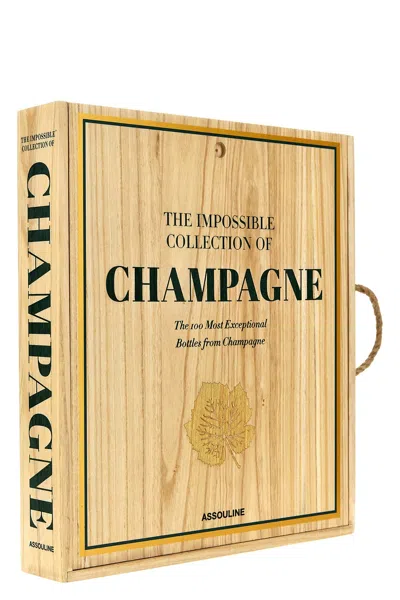 Assouline 'the Impossible Collection Of Champagne' Book In Transparent