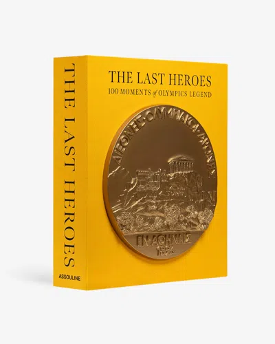 Assouline The Last Heroes: 100 Moments Of Olympics Legend (special Edition) In Yellow