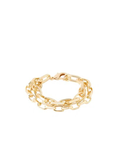 Assouline The Paperclip Gold-tone Chain Bracelet In Transparent