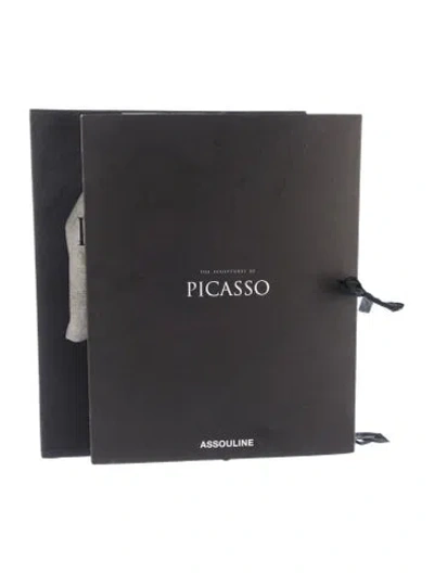 Pre-owned Assouline 'the Sculptures Of Picasso' Book In Black