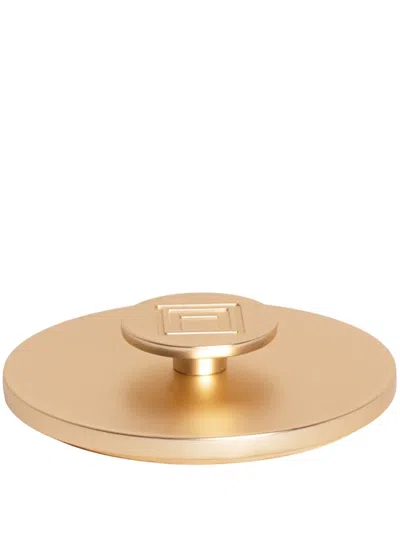 Assouline Travel From Home Candle Collection Lid In Gold