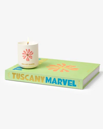 Assouline Tuscany Marvel - Candle And Book Gift Set