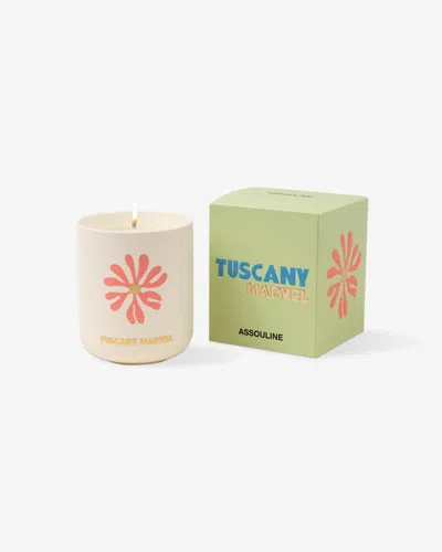 Assouline Tuscany Marvel - Travel From Home Candle In Neutrals