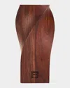 Assouline Twist Walnut Bookend
