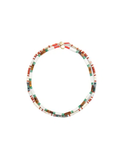 Assouline Two Beaded Necklaces In Multi