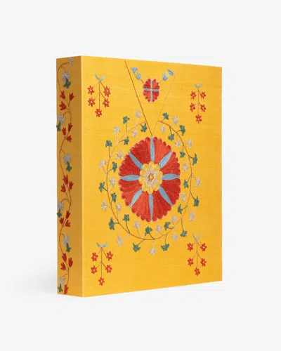 Assouline Uzbekistan Living Treasures: Celebration Of Craftsmanship (special Edition) In Orange