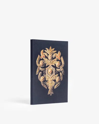 Assouline Uzbekistan Notebook: Gold Chapan In Black