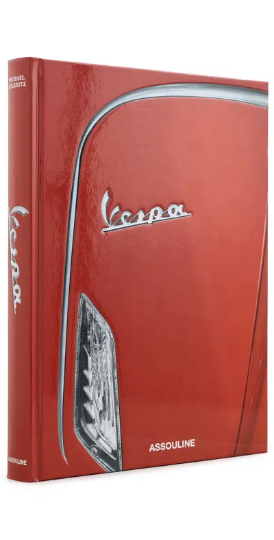 Assouline Vespa Book Red