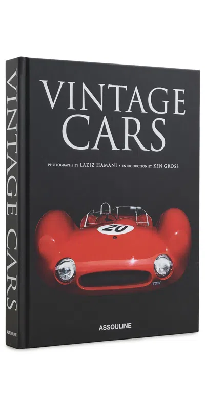 Assouline Vintage Cars Book Black